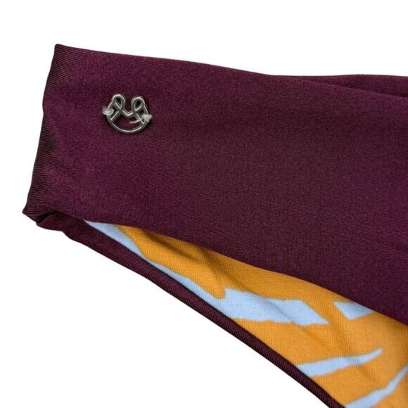 NWT MAAJI Beach Plum Reversible Sublime Signature Cut Bikini Bottom Womens Sz XL - Picture 6 of 9